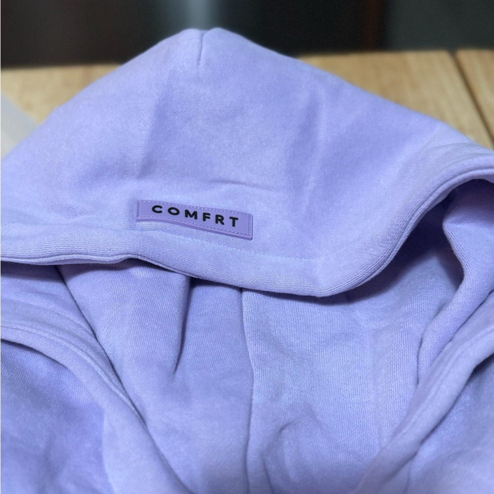 Comfrt NWT Purple Hoodie M - Picture 3 of 8